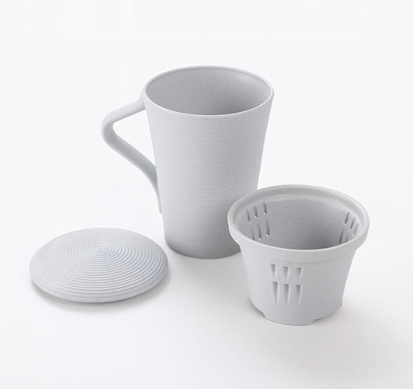 แก้วน้ำฟางข้าวสาลี,สินค้ารักษ์โลก,แก้วน้ำ,แก้วน้ำพร้อมที่กรองชา