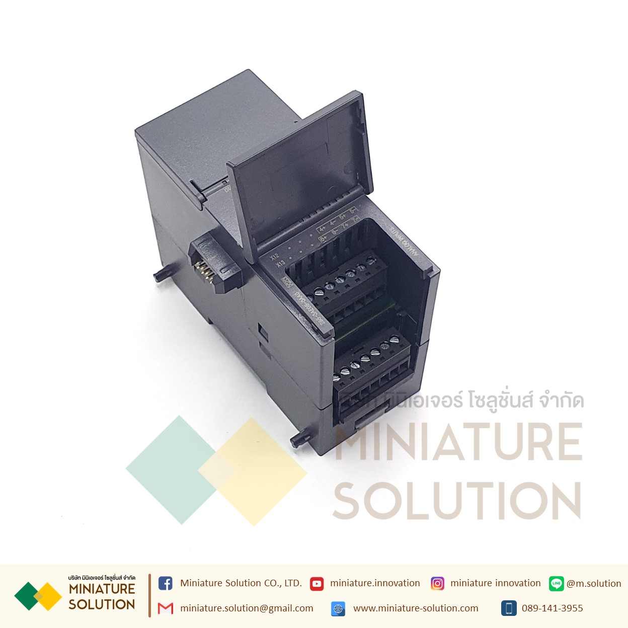 AMSAMOTION PLC expansion module with Siemens S7-200 smart signal board PLC