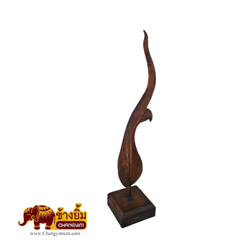 ช่อฟ้าปากนก สีโอ๊ค ( 14 นิ้ว )