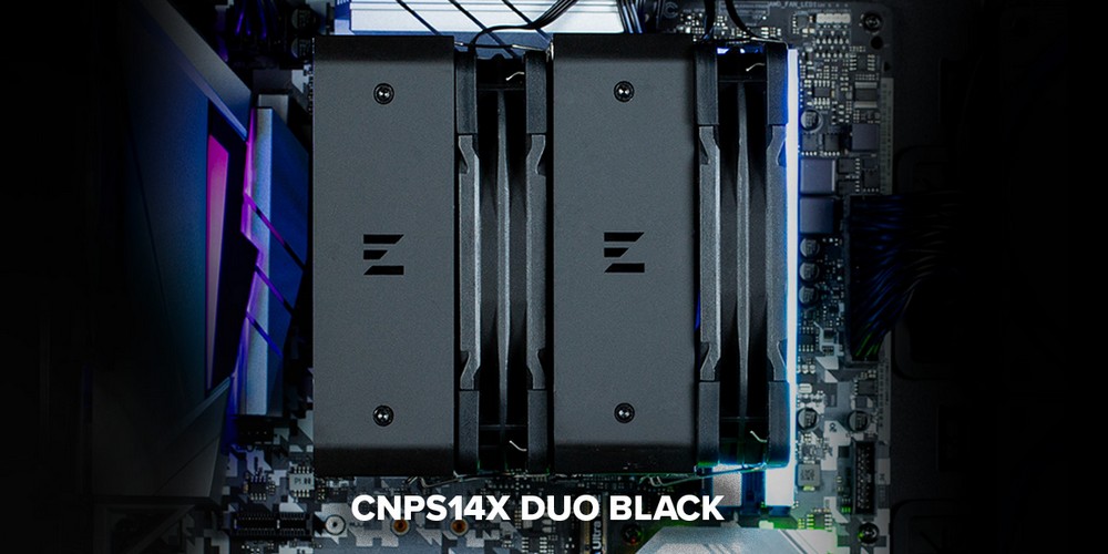 ZALMAN CNPS14X DUO BLACK CPU COOLER [3Y]