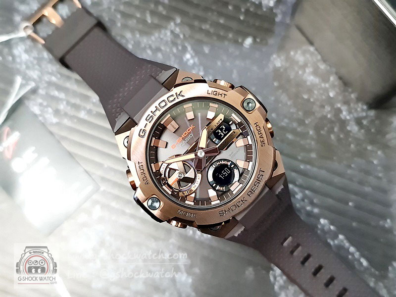 CASIO G-SHOCK นาฬิกาข้อมือ นาฬิกากันน้ำ นาฬิกาของแท้ ประกันศูนย์ CMG 1 ปี รุ่น GST-B400MV-5A