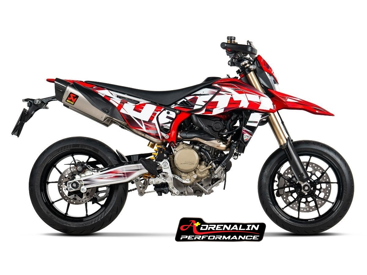 ท่อ akrapovic สลิปออน สำหรับ Hypermotard 698 mono/RVE (For Exhibition only)
