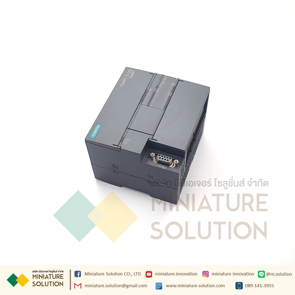 ซีเมนต์ SIMATIC S7-200 SMART PLC CPU SR20 SR30 SR40 ST20 ST30 CR20 SIEMENS analog module AE04 AE08 AM03 AM06 SB CM01 AQ01 AE01 (SR30)