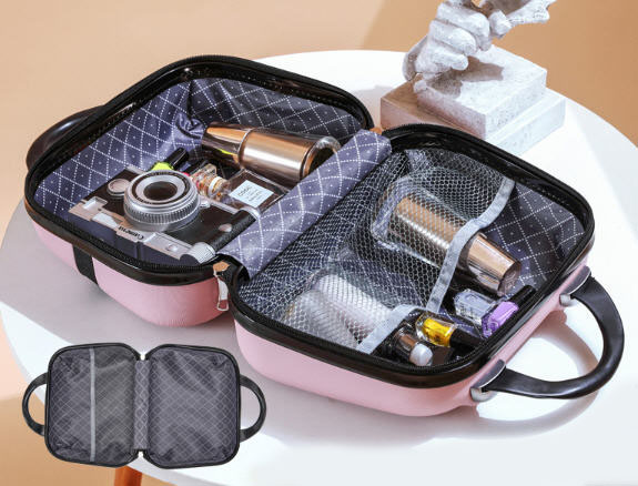 กระเป๋าเดินทาง,กระเป๋าเดินทาง14นิ้ว,กระเป๋าใส่เครื่องสำอาง,สกรีนโลโก้