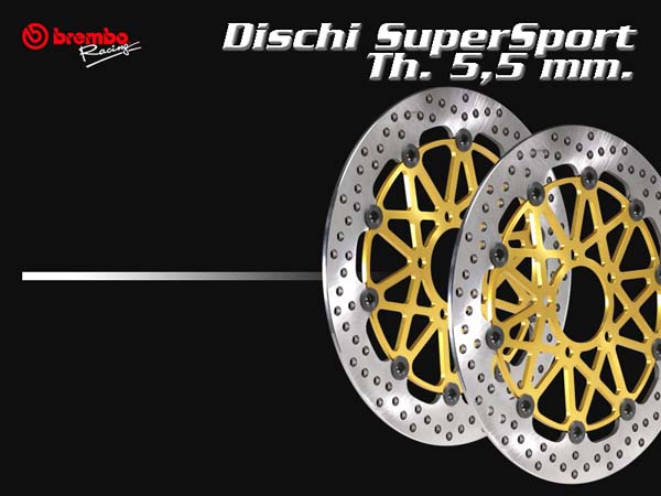 จานเบรคหน้า brembo HP supersport สำหรับ ZX10 2016+