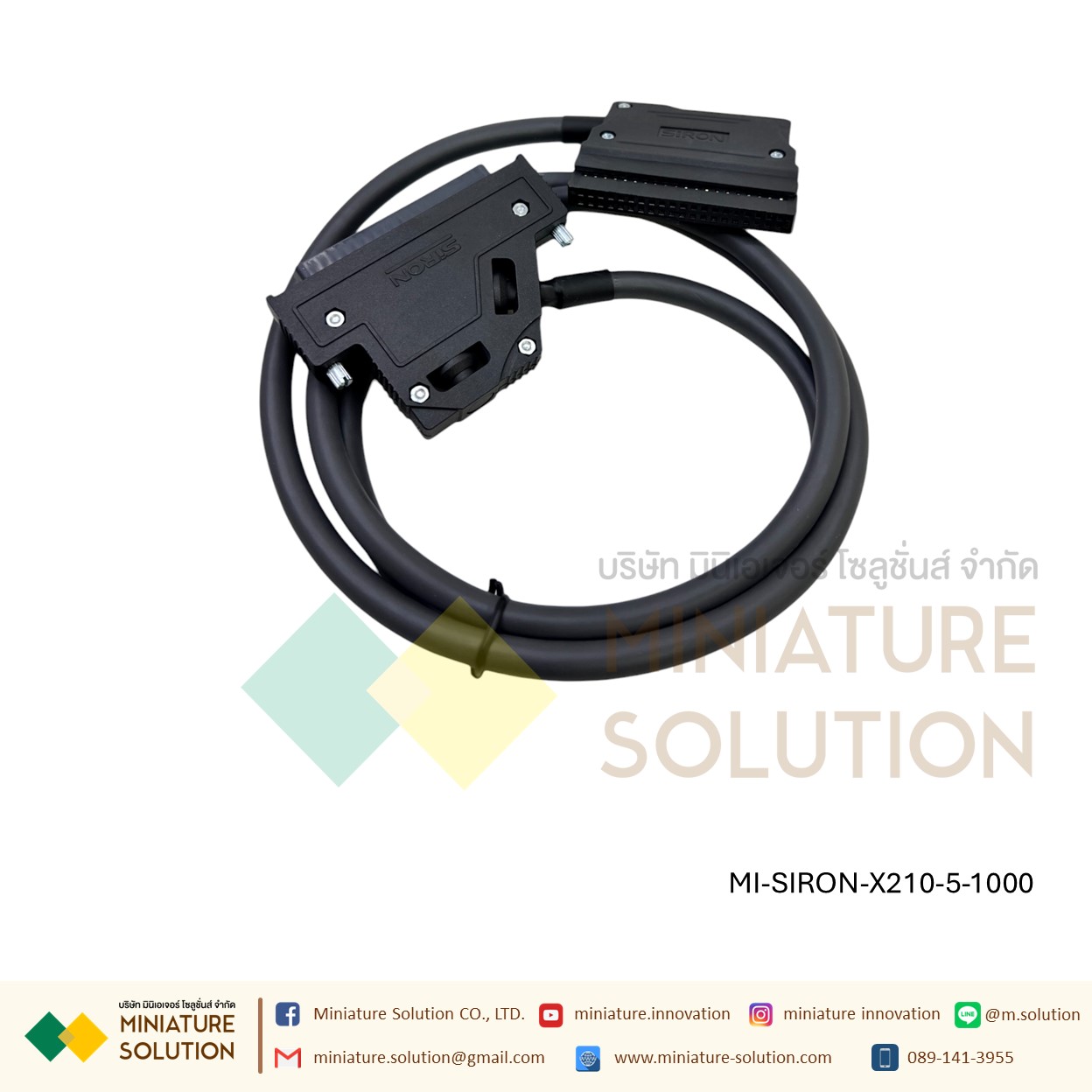 SIRON X210 สายเชื่อมต่อกับ T001 T022 กับ PLC CJ1W FX1NC FX2NC MITSUBISHI/Q SERIES QX41/42