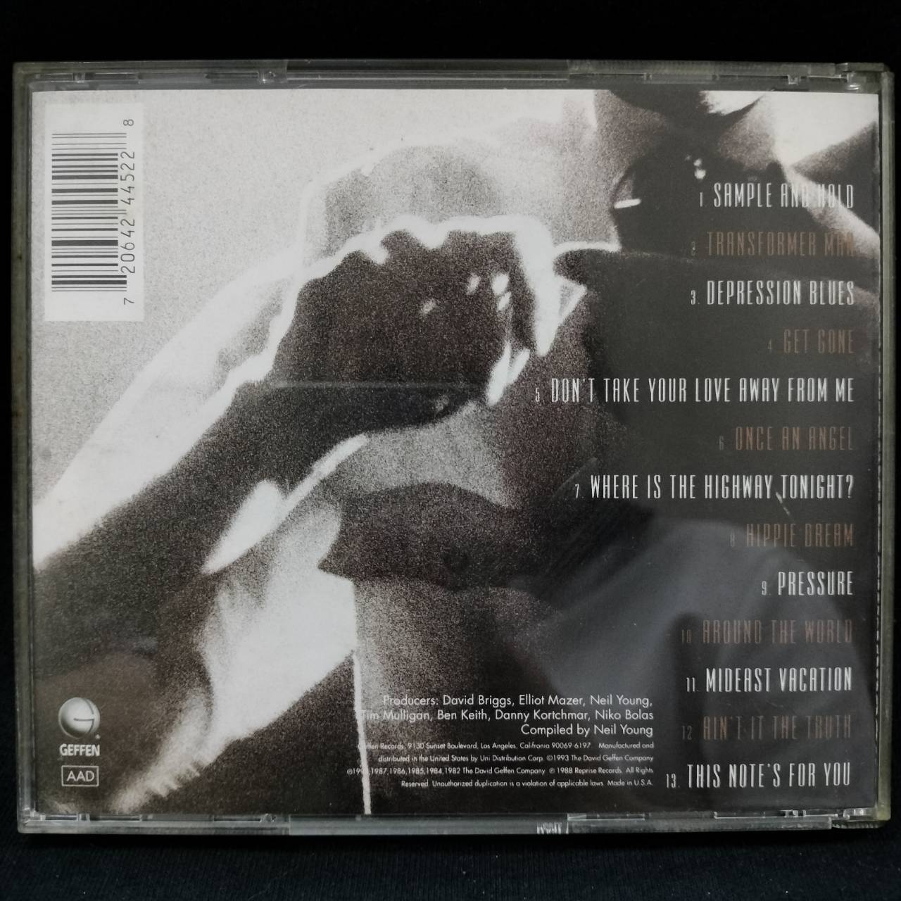 Neil Young – Lucky Thirteen / USA / แผ่นโปรโม / แผ่นดี