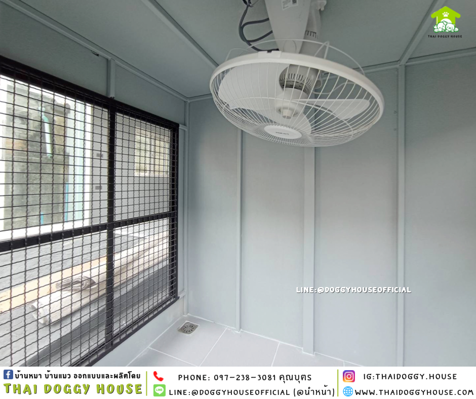 บ้านหมา แบบบ้าน BOX STYLE