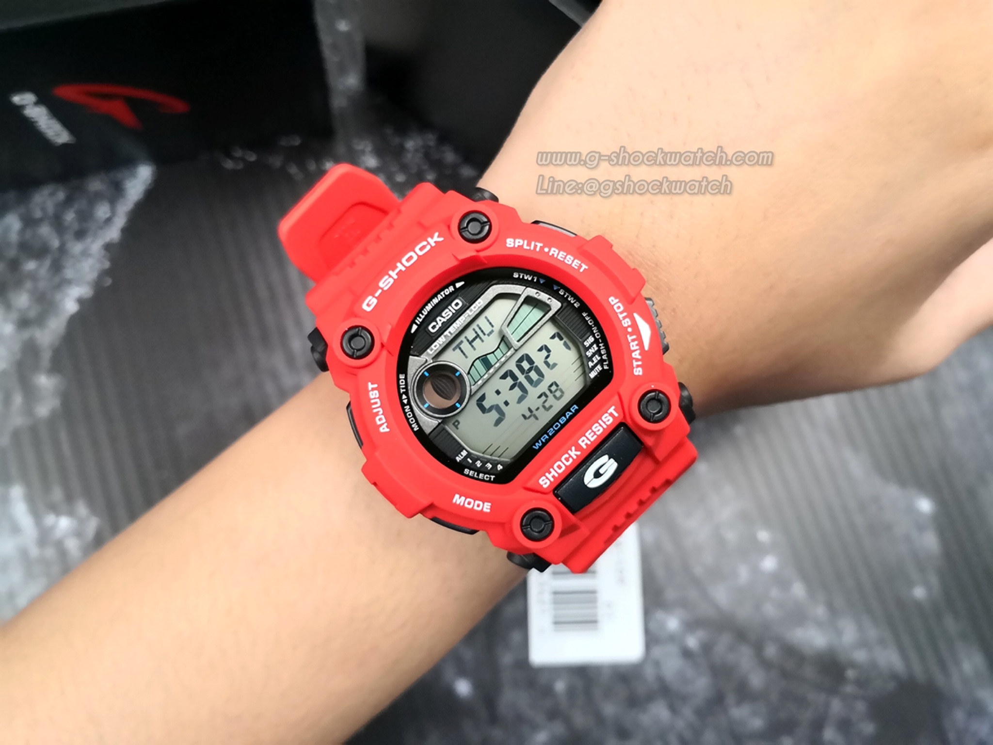 CASIO G-SHOCK นาฬิกาข้อมือ นาฬิกากันน้ำ นาฬิกาของแท้ ประกันศูนย์ CMG 1 ปี รุ่น G-7900A-4D