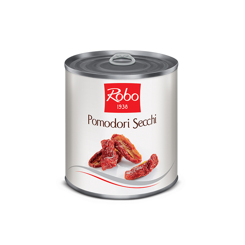 Robo Sun-Dried Tomatoes in Sunflower Oil มะเขือเทศอบแห้งในน้ำมันดอกทานตะวัน 750 ml. (05-9453)
