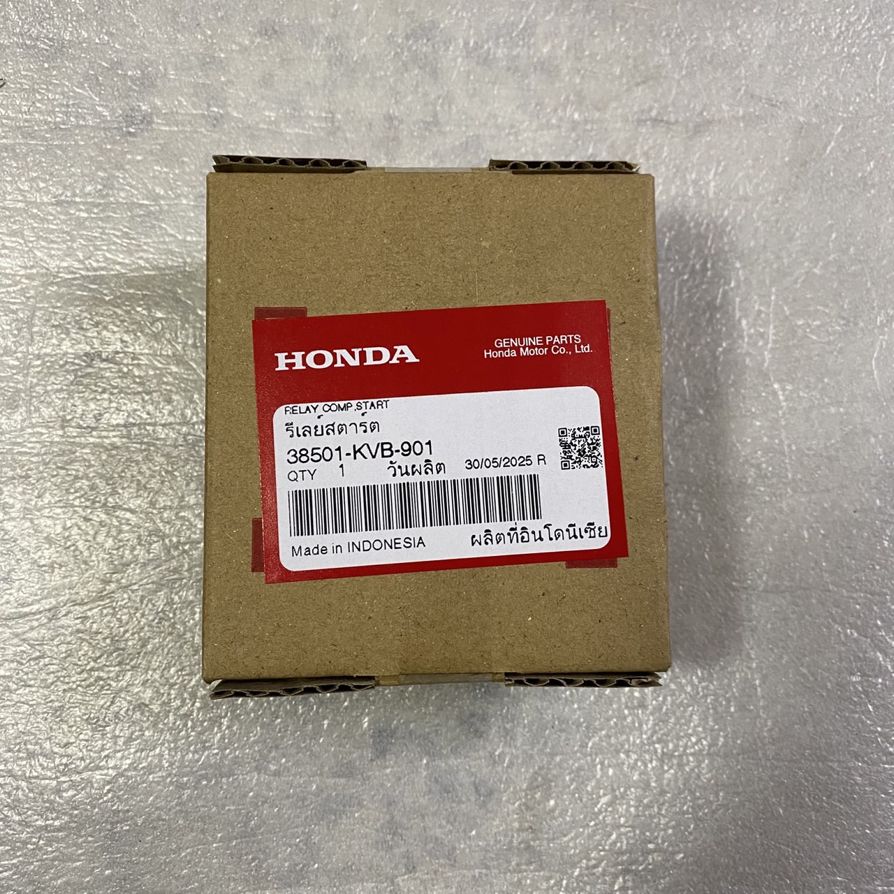 38501-KVB-901 รีเลย์สตาร์ท (HONDA LOCK) WAVE110i DREAM110i 2011 WAVE125i SCOOPY-i อะไหล่แท้ HONDA