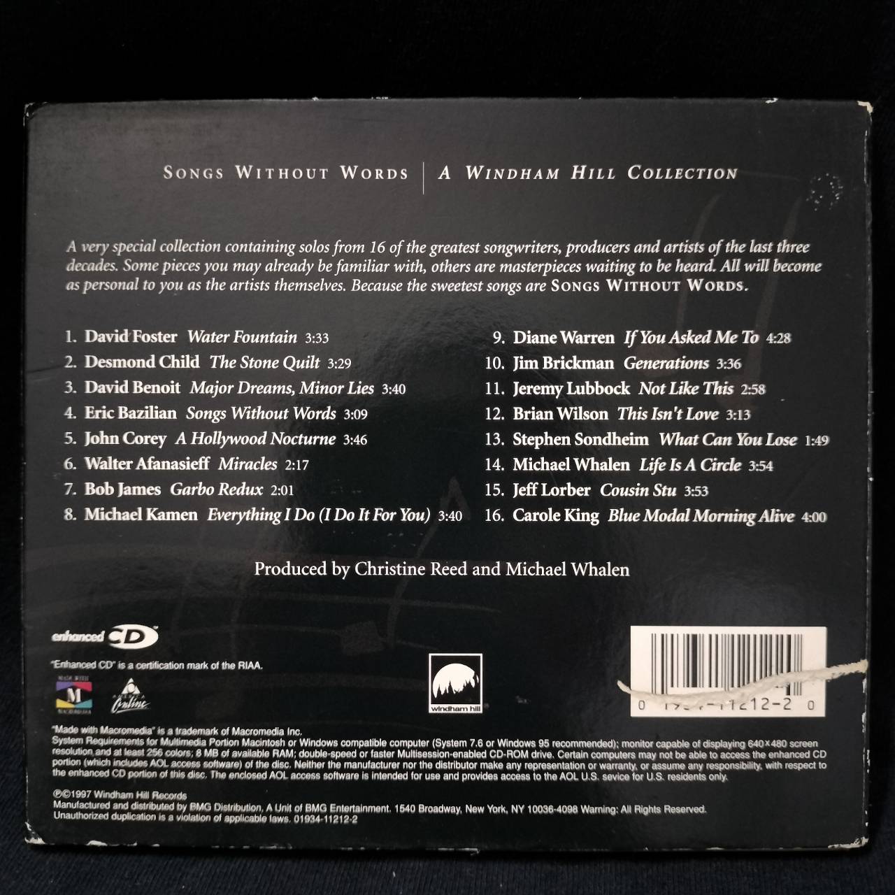 Various – Songs Without Words / USA / แผ่นดี