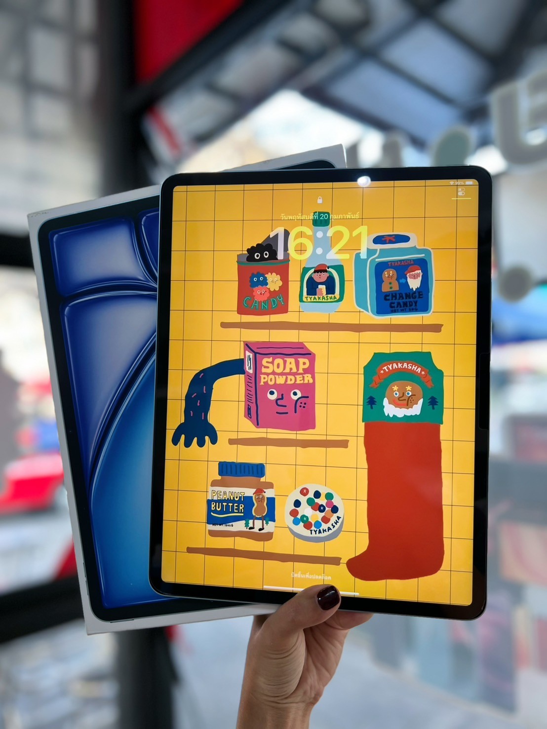 iPad Air 6 13" M2 128GB Wi-Fi Blue