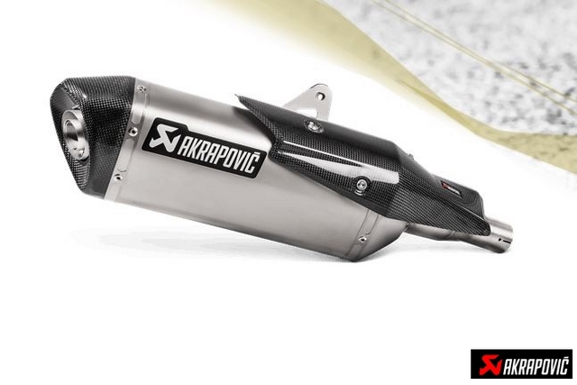 ท่อ Akrapovic Slip-On titanium สำหรับ X-adv 2017+ (For Exhibition only)
