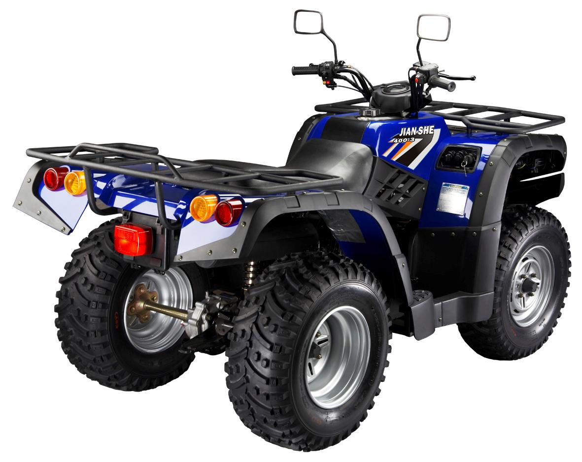 ATV 400CC-4WD ระบบ 6 เกียร์+ถอย ไม่มีเคลัสท์ เครื่องยนต์จากโรงงาน YAMAHA ระบบขับเคลื่อนด้วยเพลา4ล้อโฟร์วิล ทนทานตามมาตราฐานญี่ปุ่น