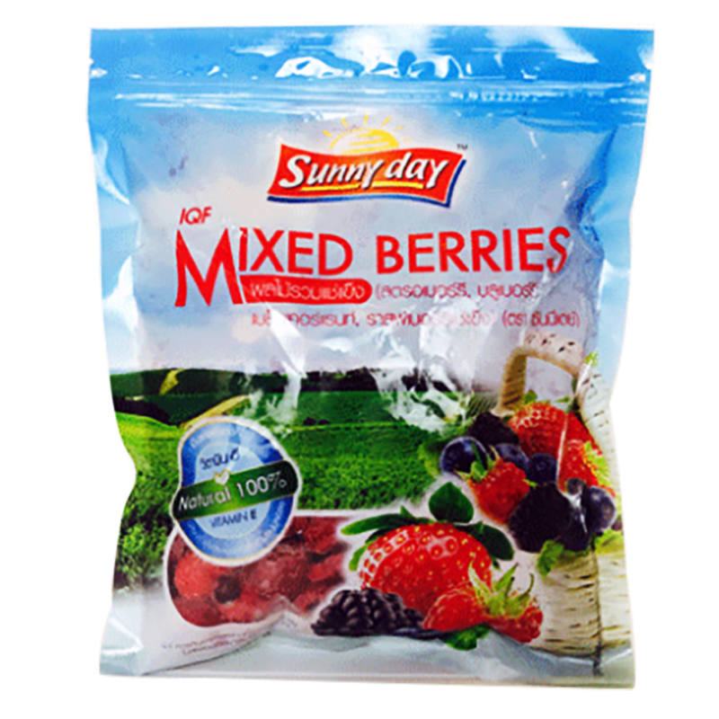 Sunny Day Frozen Mixed Berries 450 g. ซันนี่เดย์ มิกซ์เบอรี่ แช่แข็ง 450 กรัม (05-8893)
