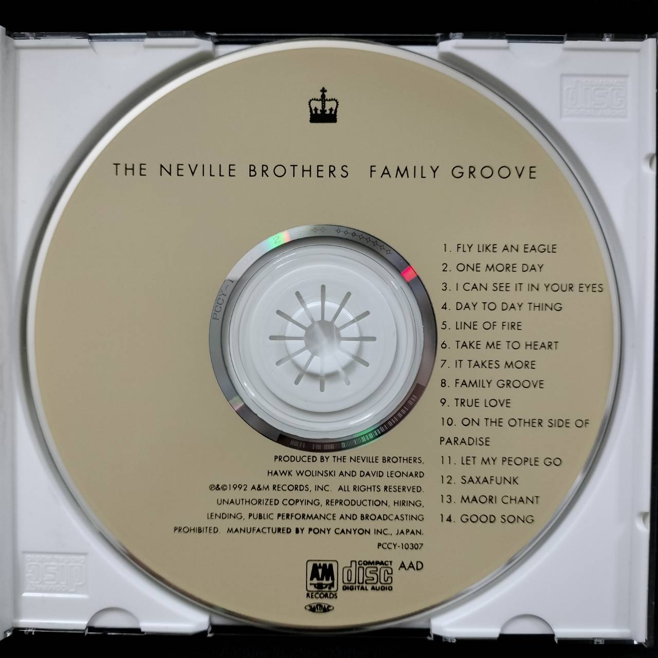 The Neville Brothers – Family Groove / JAPAN / แผ่นสวย / มี Obi