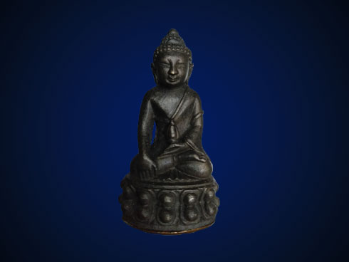 กริ่งขุมทรัพย์ หลวงปู่ทิม วัดพระขาว พิมพ์ใหญ่ เนื้อนวะโลหะ ก้นเทองแดงจารหลวงปู่ ปี2542 ปลุกเสกไตรมาส