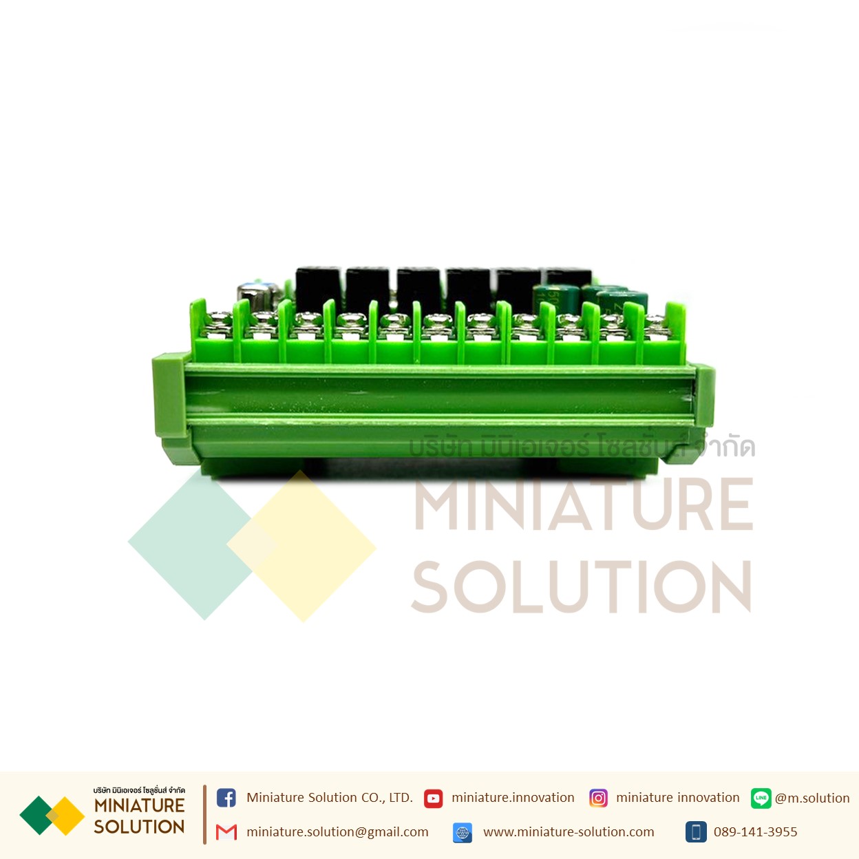 PLC FX2N - 14MR GX PLC บอร์ดควบคุมการตั้งโปรแกรมได้ สำหรับงานอุตสาหกรรม พร้อมรางยึด