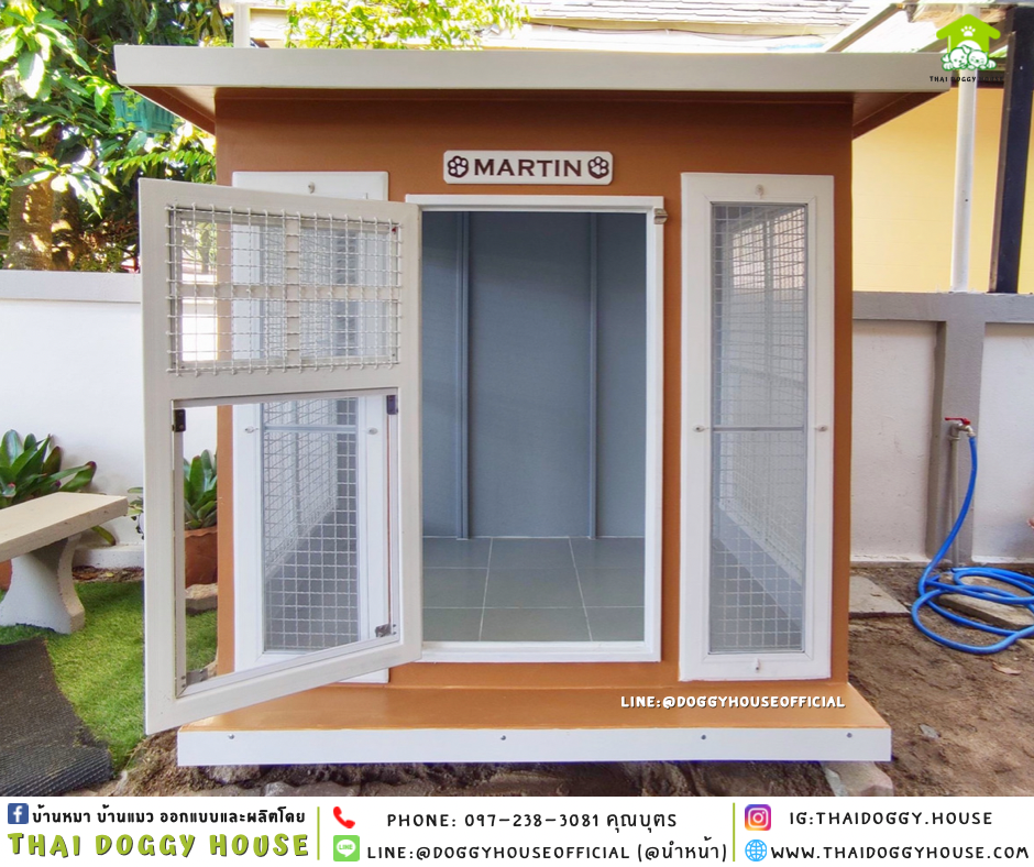 บ้านหมา แบบบ้าน BOX STYLE