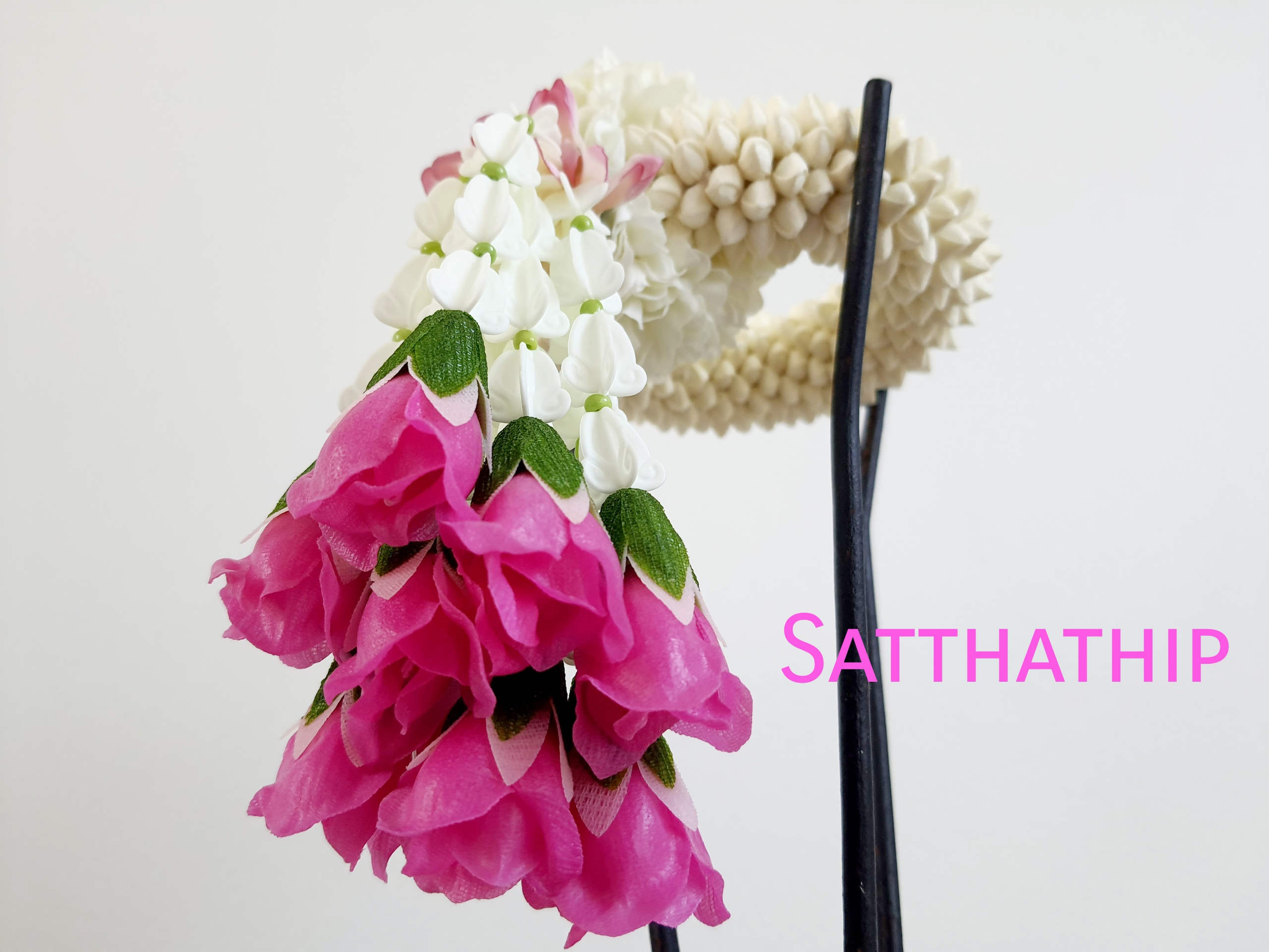 พวงมาลัยดอกมะลิ - พวงมาลัยดอกมะลิประดิษฐ์ - พวงมาลัยประดิษฐ์