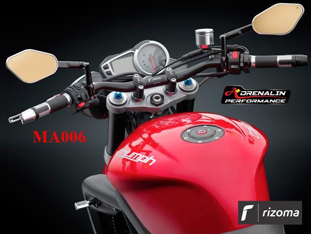 แฮนด์ Rizoma MA006 แฮนด์อ้วน สูง 30mm ขนาดมาตราฐาน ใช้กับตุ๊กตาขนาด 29Ø