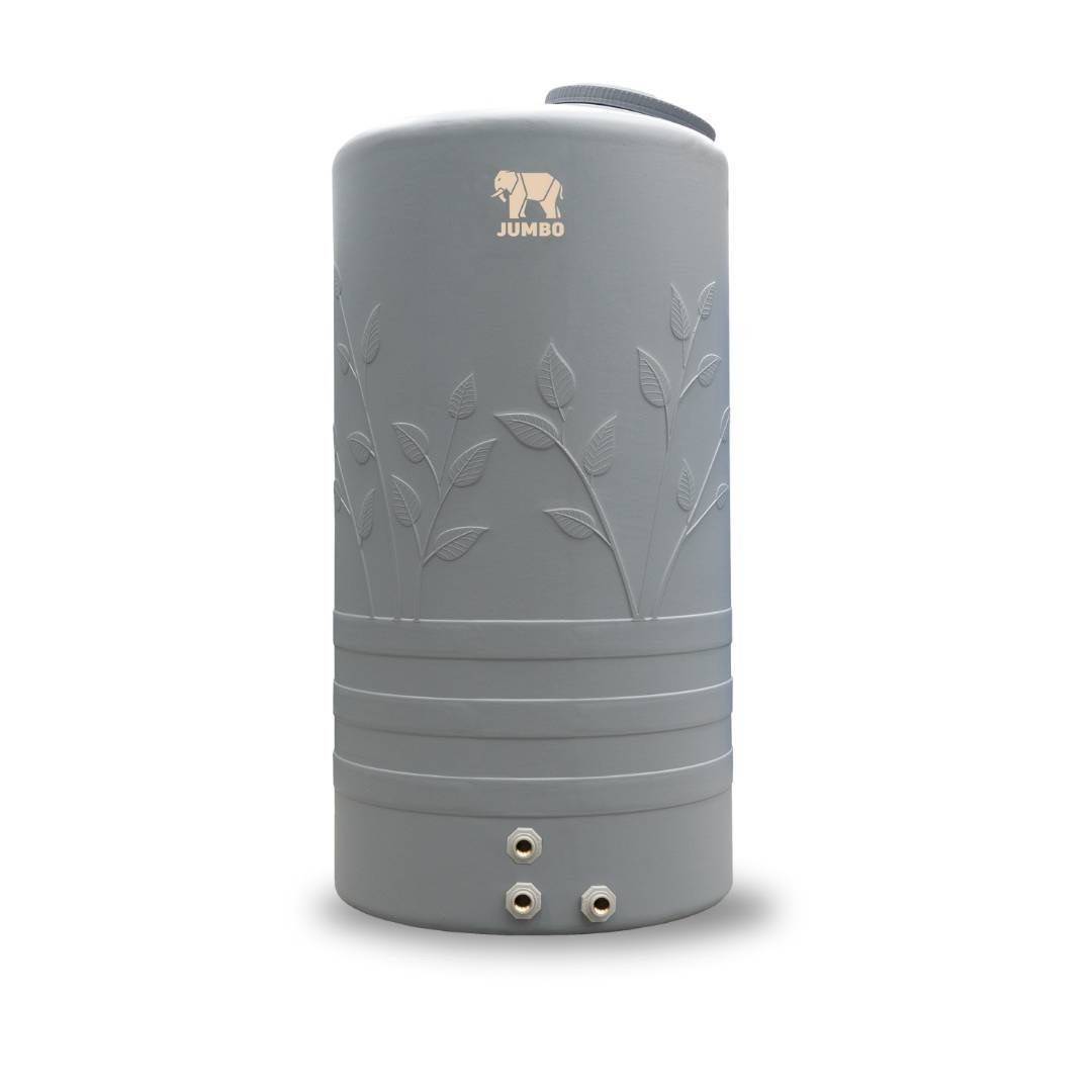 ถังเก็บน้ำบนดินPE จัมโบ้ ONYX Gray ขนาด 1000 ลิตร รุ่น JON1000T ป้องกันตะไคร่น้ำ **แถมลูกลอยฟรี**