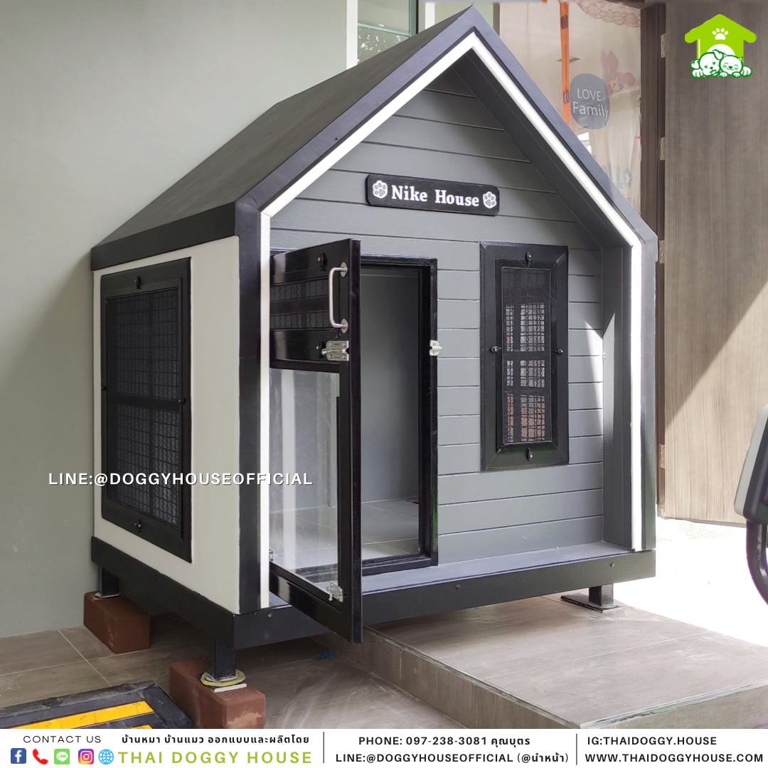 บ้านหมา แบบบ้าน Nordic style