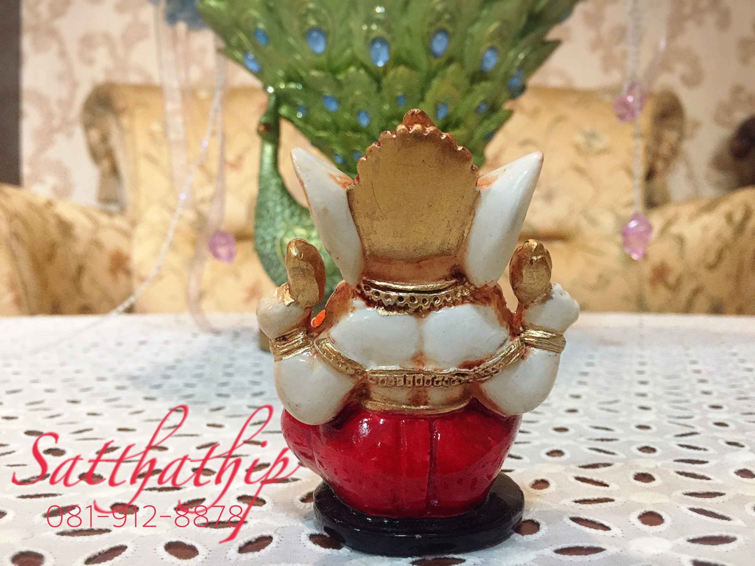 [สินค้าหมด - sold out***] พระพิฆเนศ ปางประทานพร (เซรามิก) - Ganesha: Lord of Success