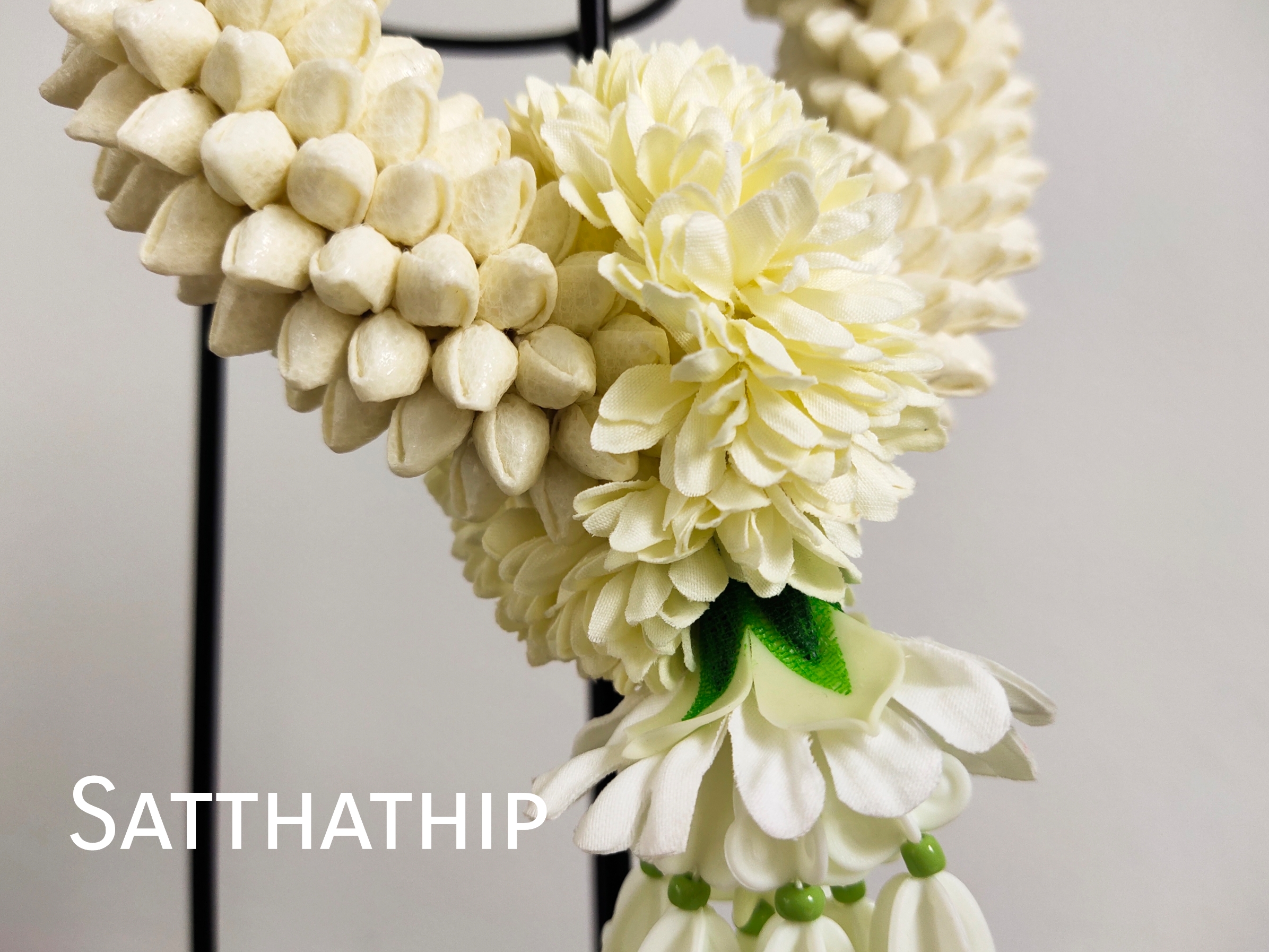 พวงมาลัยดอกมะลิ - พวงมาลัยดอกมะลิประดิษฐ์ - พวงมาลัยประดิษฐ์