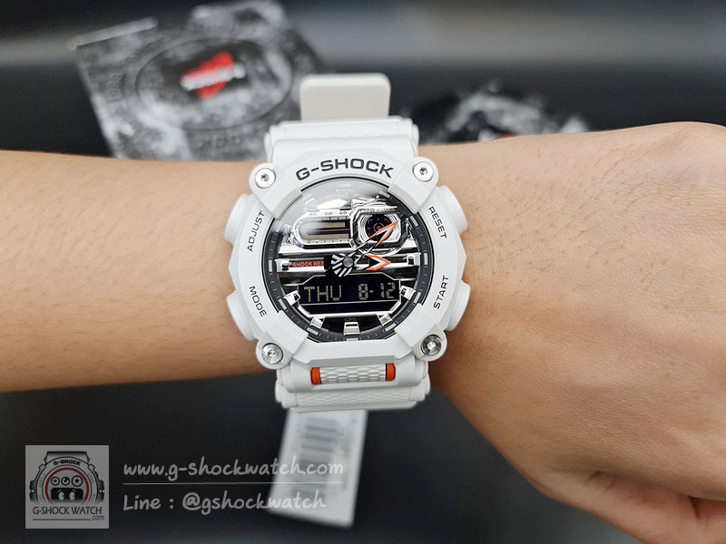 CASIO G-SHOCK นาฬิกาข้อมือ นาฬิกากันน้ำ นาฬิกาของแท้ ประกันศูนย์ CMG 1 ปี รุ่น GA-900AS-7A