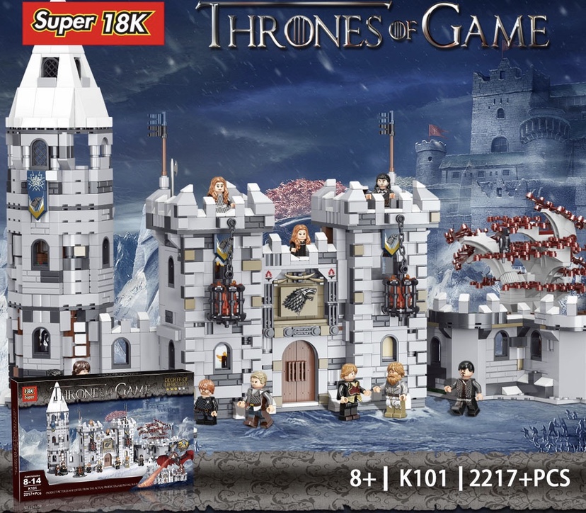 เลโก้จีน Super18K K101 ชุด Game of Thrones