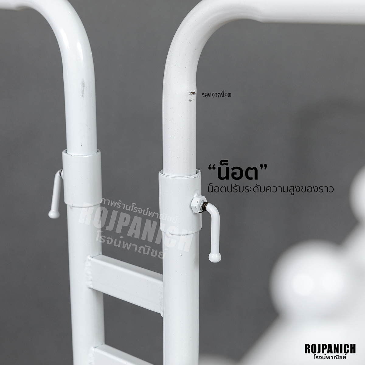 ราวบันไดลิงสองแขนโอบ