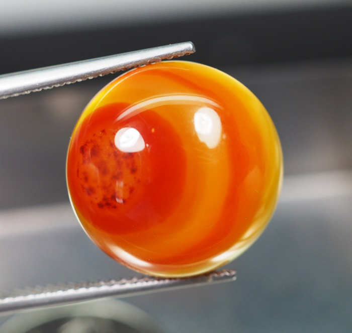 อะเกต (Multi Color Onyx Agate) 12.30 กะรัต