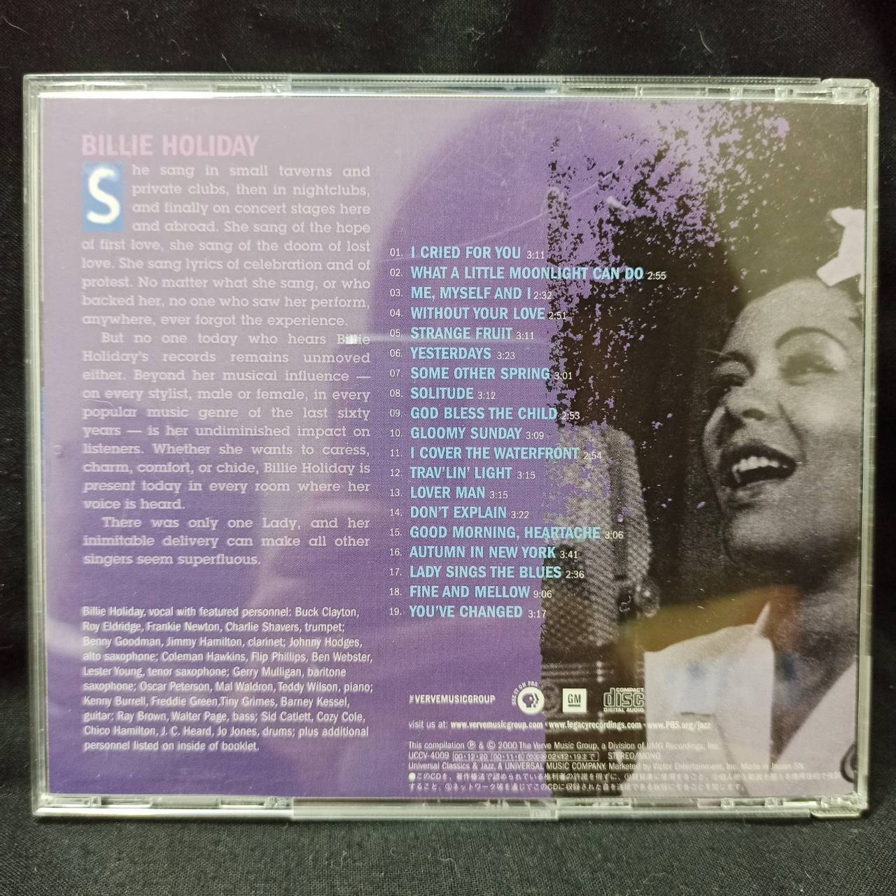 Billie Holiday – Ken Burns Jazz / JAPAN / แผ่นสวย