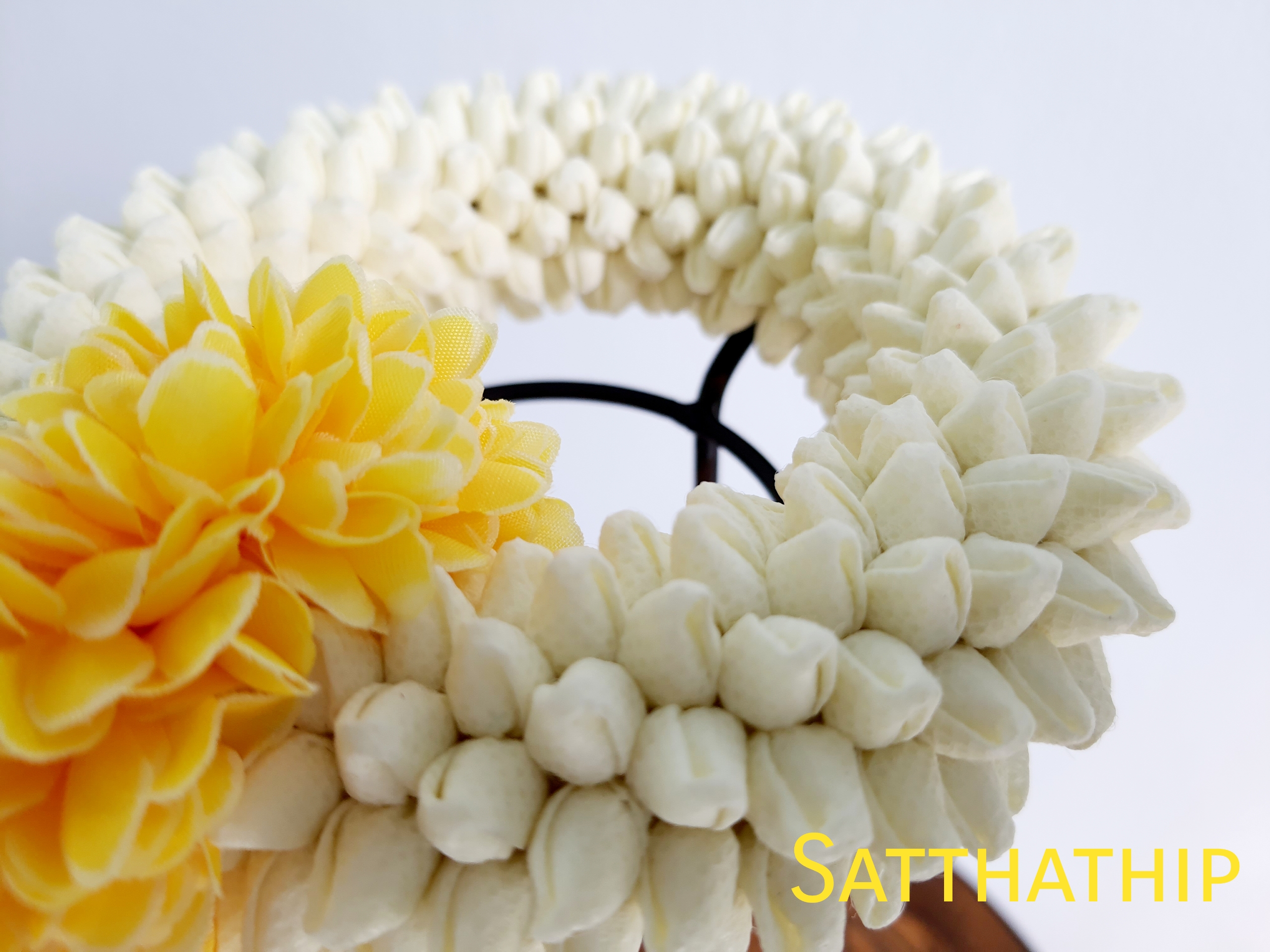 พวงมาลัยดอกมะลิ - พวงมาลัยดอกมะลิประดิษฐ์ - พวงมาลัยประดิษฐ์