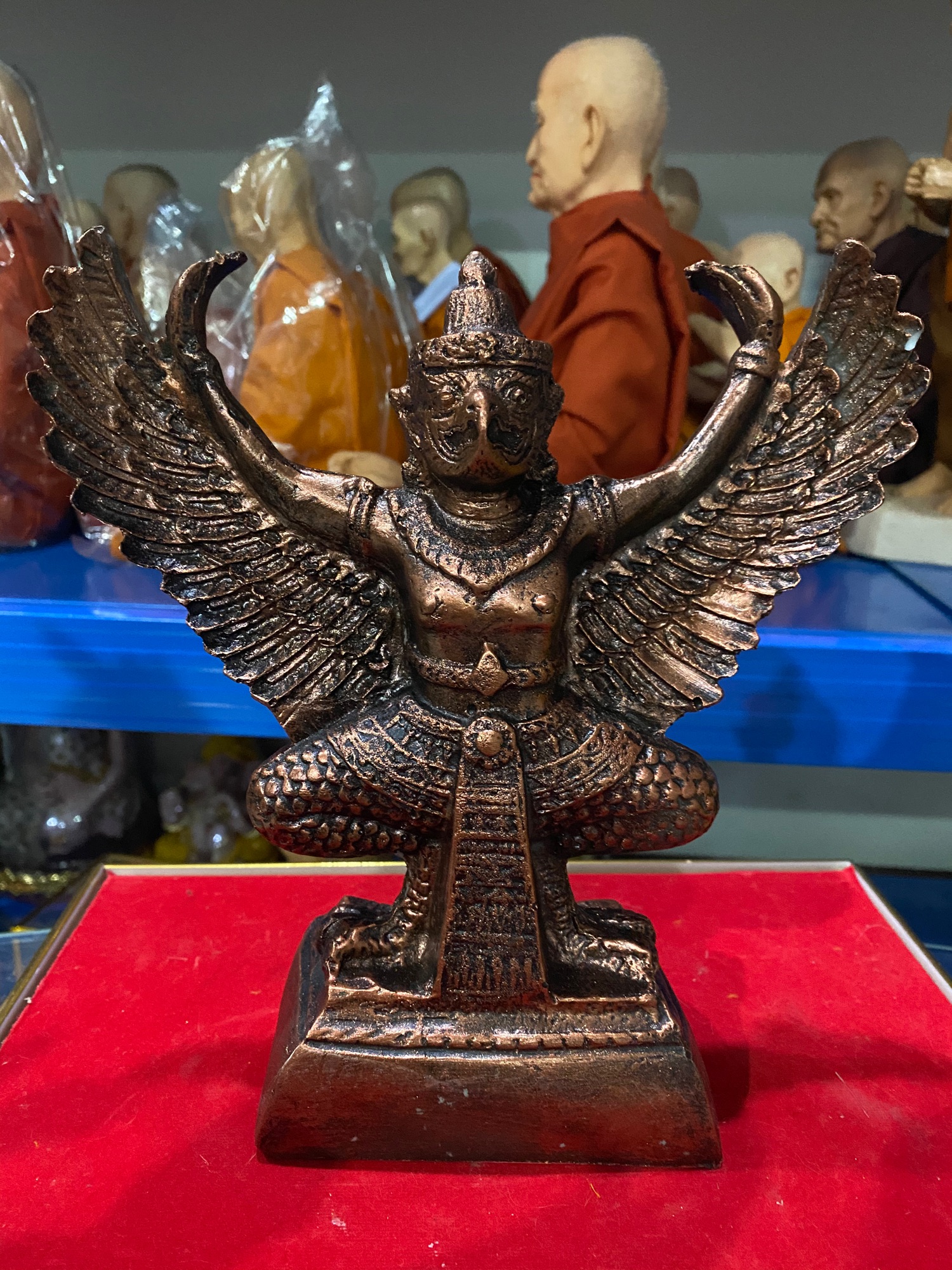 พญาครุฑ ครุฑ กว้าง8นิ้ว สูง9นิ้วครึ่ง