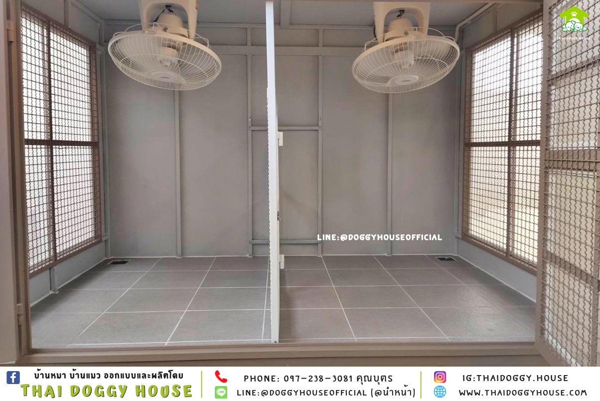 บ้านหมา แบบบ้าน 𝐁𝐎𝐗 𝐒𝐓𝐘𝐋𝐄