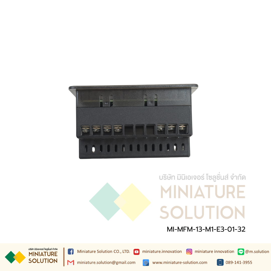 Multifunction Meter - 3 Line Display 1Ø-2W, 3Ø-3W/4W Selectable Primary Voltage 100V to 520kVAC RS-485 Modbus