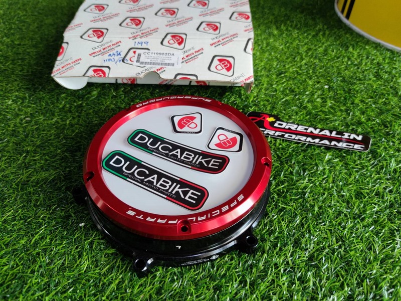 ครอบคลัทช์ใส Ducabike (Cluth Cover Window) สำหรับ 899, 1199