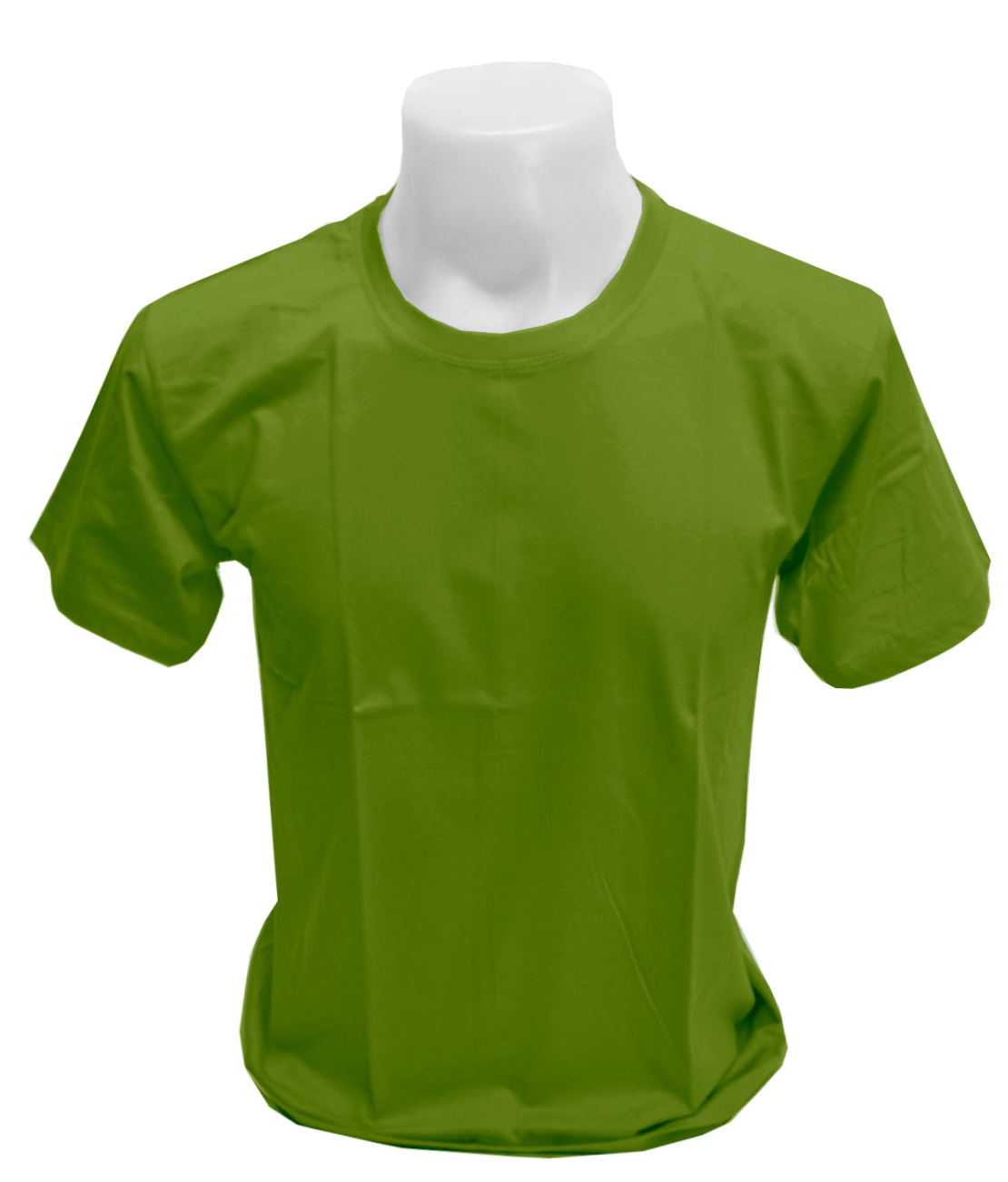 เสื้อยืด สีเขียวใบไม้