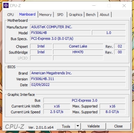 ASUS TUF Gaming F15 FX506LHB-HN323W