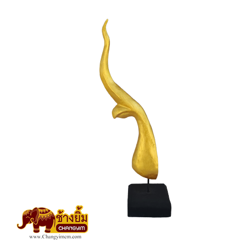 ช่อฟ้าปากนก สีทอง ( 14 นิ้ว )