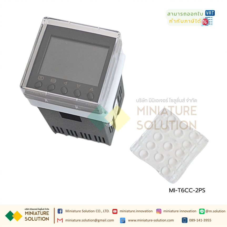 เครื่องนับเคาน์เตอร์ดิจิตอล TMCON T6CC intelligent digital display counter LCD display RS485 100-240VAC/DC 48x48