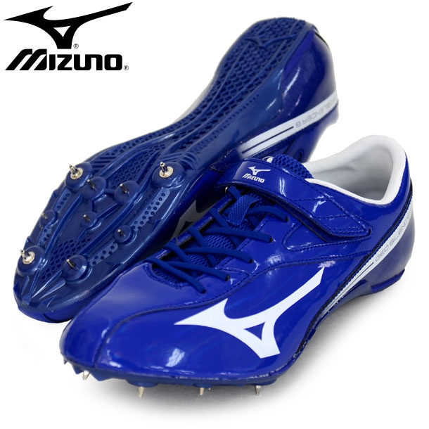 Mizuno Geo Silencer 8 สีน้ำเงิน สำหรับวิ่งระยะสั้น สีสวยสดใส น่าใช้ ใส่สบายเท้า U1GA171201