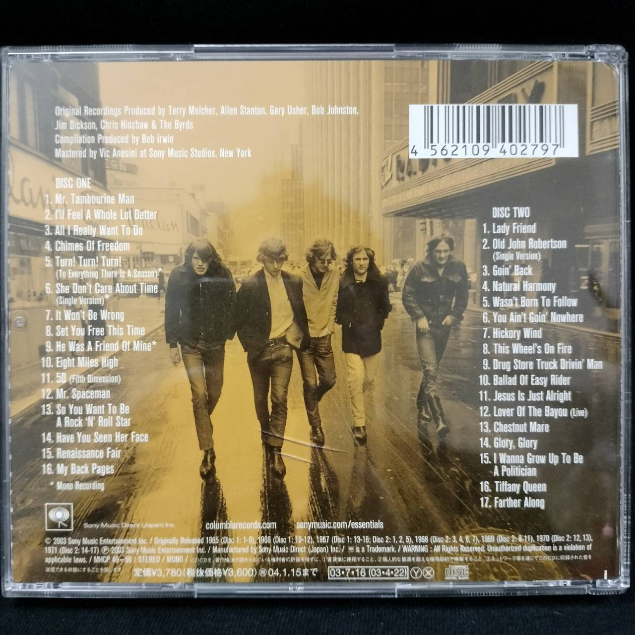 The Byrds – The Essential Byrds / JAPAN / 2CD / แผ่นดี / มี Obi