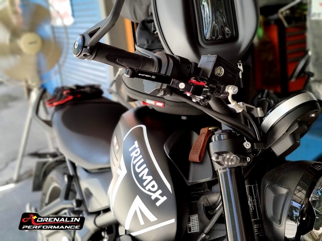 Evotech ก้านเบรค+ก้านคลัทช์ สำหรับ tiger 800 ทุกรุ่น