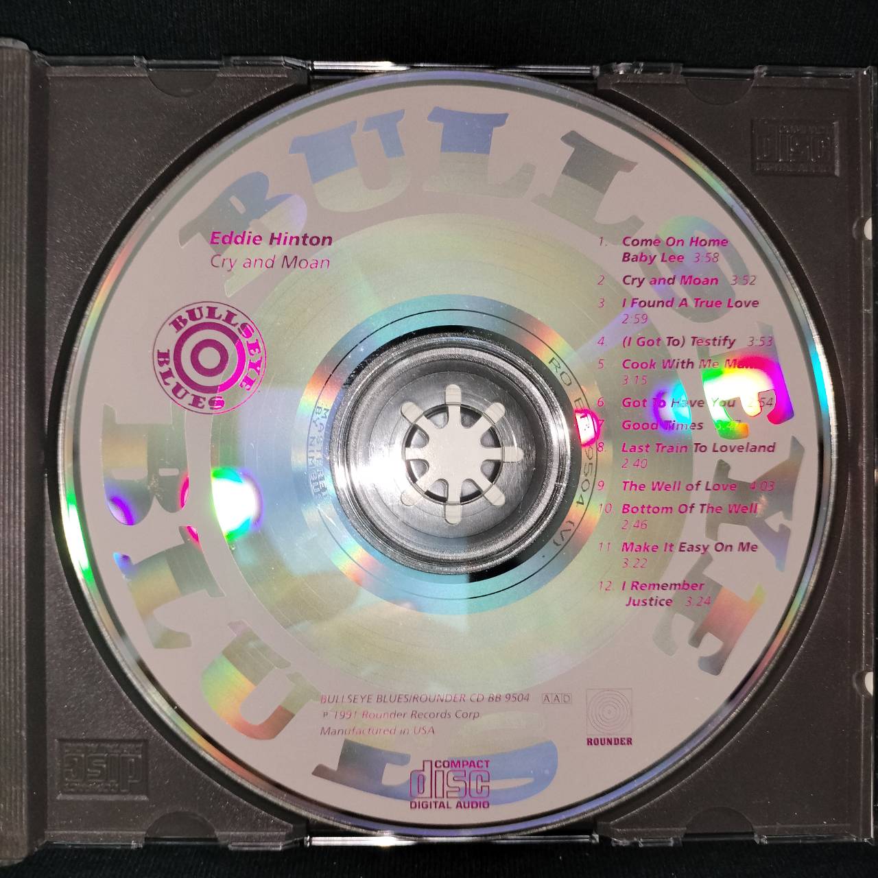 Eddie Hinton – Cry And Moan / USA / แผ่นสวย