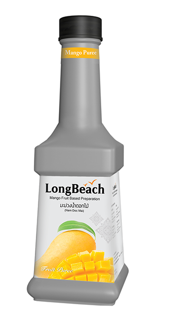 Longbeach Fruit Puree Mango เพียวเร่มะม่วง 900 ml. (05-6626)
