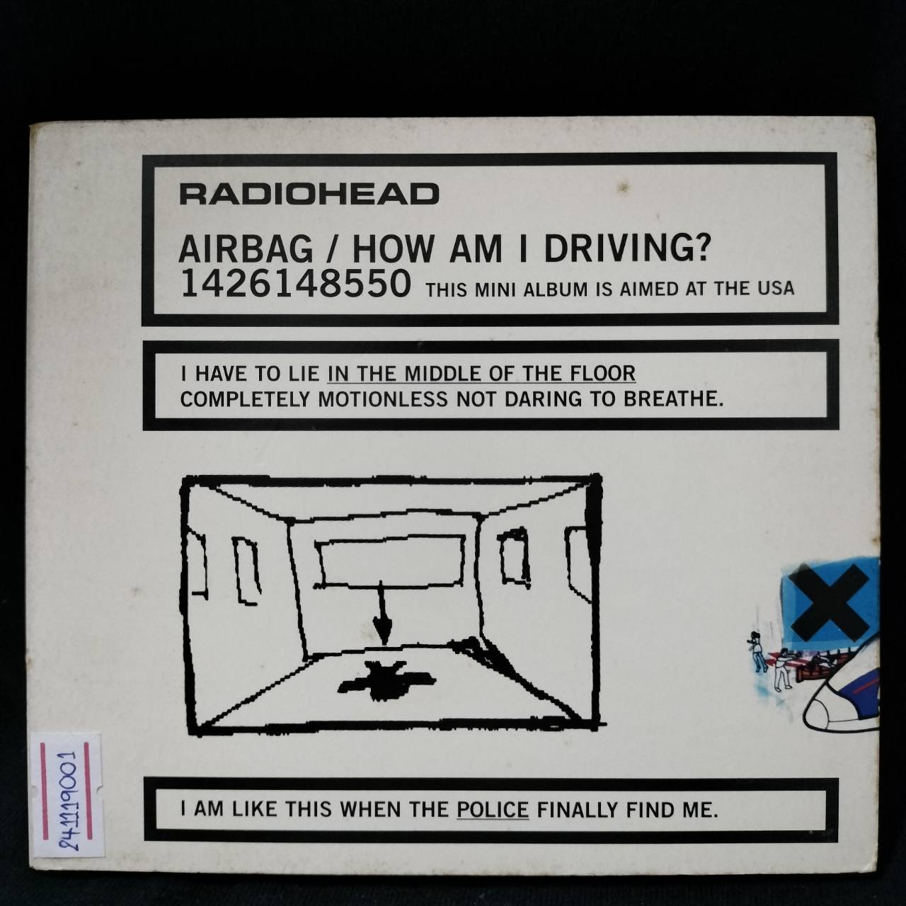 Radiohead – Airbag / How Am I Driving? / USA / ปกในมีจุดเหลือง / มีรอยบ้าง